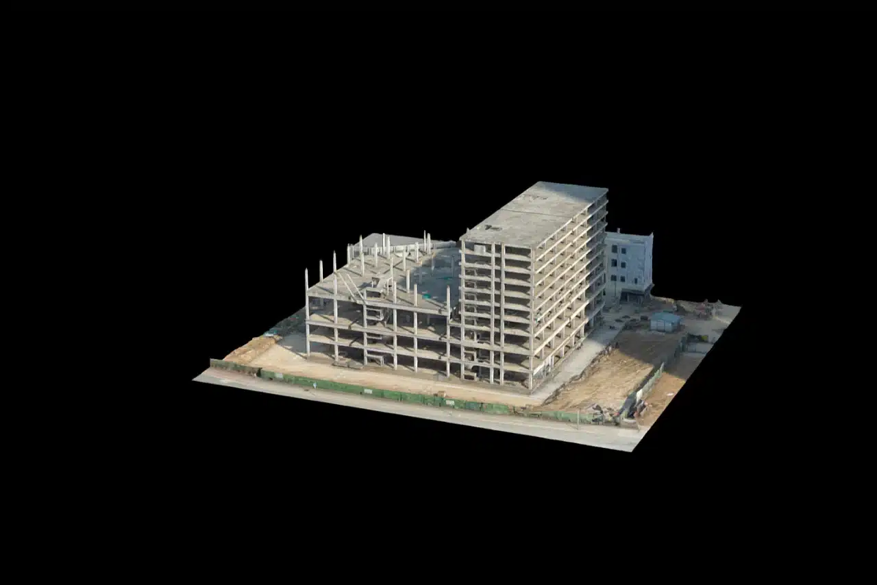 Experium 3D-rakennusmalli fotogrammetrialla ja dronekuvauksella | Tarkka dokumentointi rakennushankkeisiin osana dronepalveluita