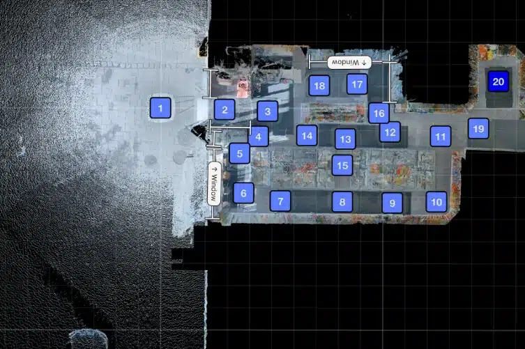 Experium LiDAR-skannauksella, pistepilvet ja dokumentointi rakennushankkeisiin.