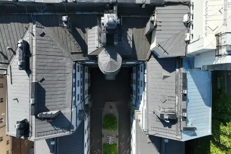 drone tarkastus helsinki kerrostalo katto experium oy dronekuvaus palvelut