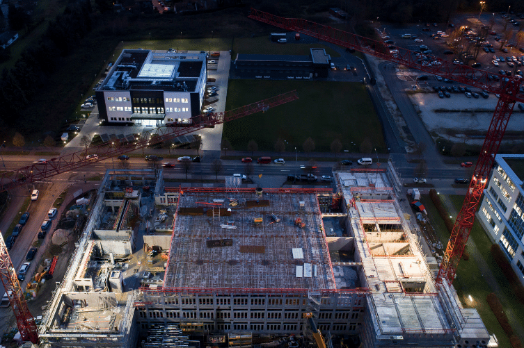 Rakennustyömaan dokumentointikuvaus