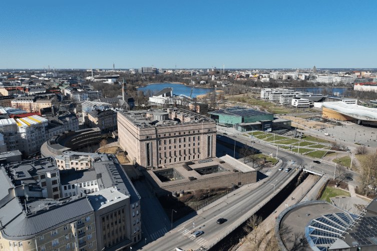 helsinki dronekuvaus